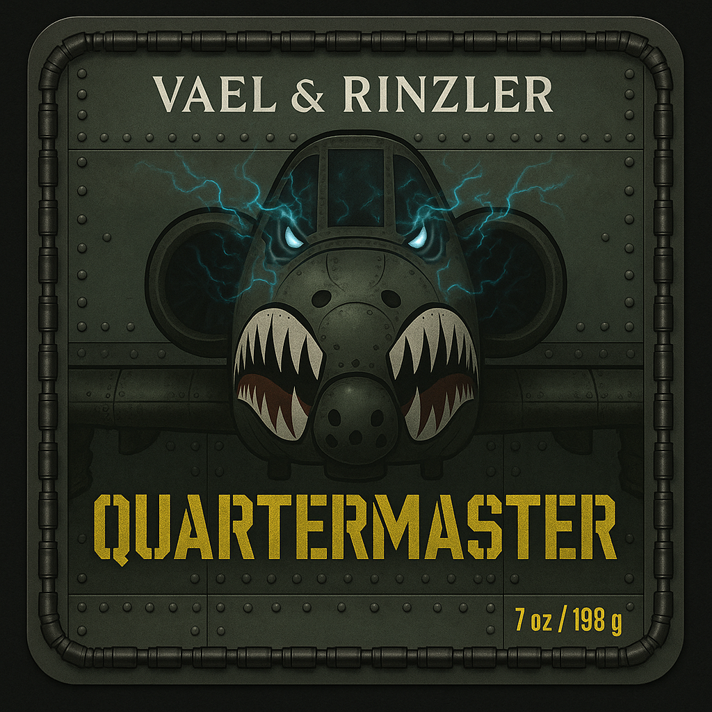 Quartermaster - Premium, Scented Candle For Him