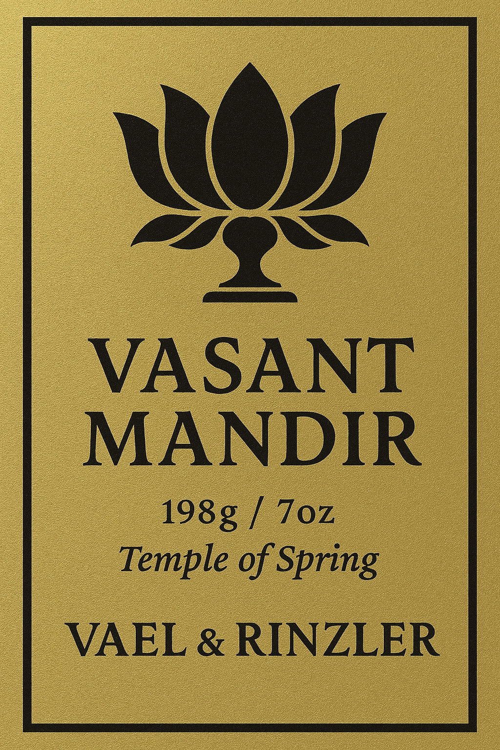 Vasant Mandir - Premium, Scented Candle For Her