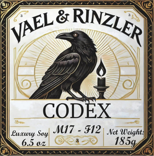 The Codex - Premium, Unisex Scented Candle